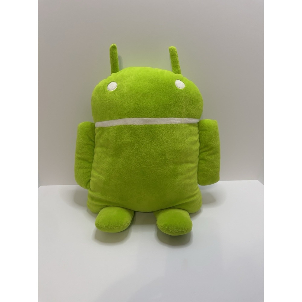 RARE GOOGLE ANDROID ROBOT PLUSH STUFFED‎ FIGURE 17"